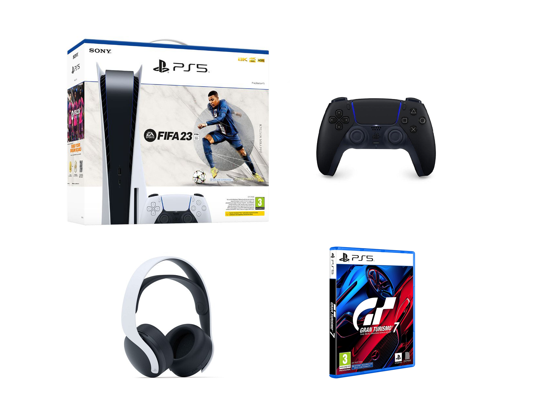 PlayStation 5 bundle FIFA 23 Gran buy Turismo 7