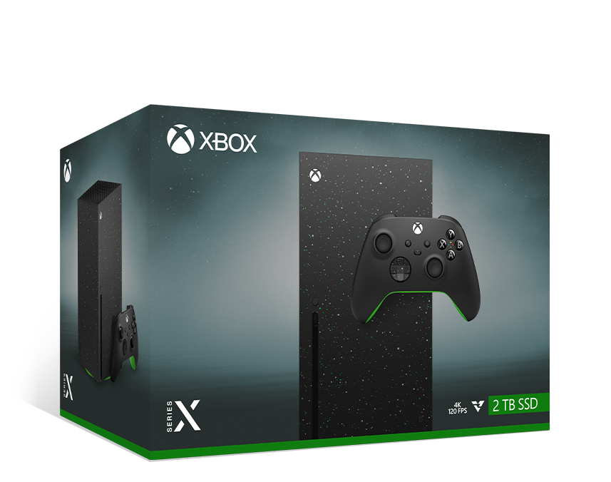 Xbox Series X - 2 TB Galaxy Black Edition Special