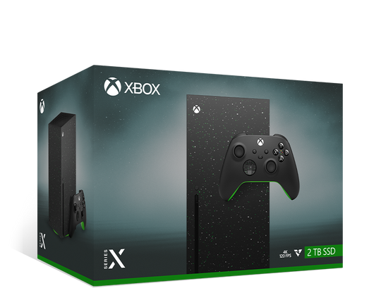 Xbox Series X - 2 TB Galaxy Black Edition Special