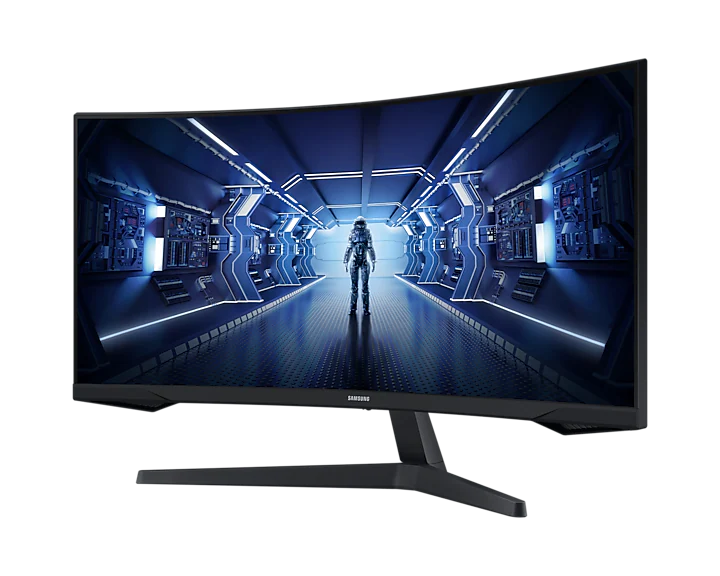 Monitor Hapchwarae Odyssey 34" G55T UWQHD 165Hz 