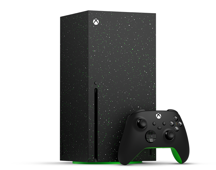 Xbox Series X - 2 TB Galaxy Black Edition Special