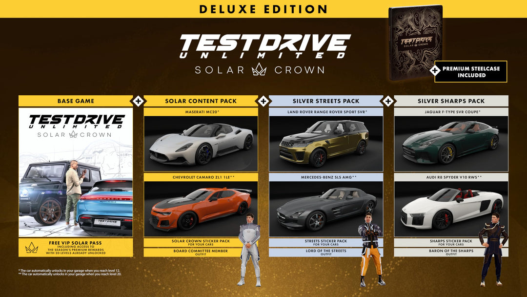 Test Drive Unlimited Solar Crown: Deluxe Edition (Xbox Series X)