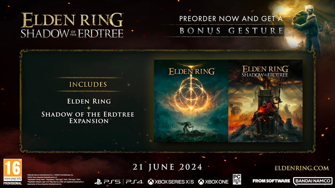 Elden Ring: Shadow of the Erdtree Edition (PlayStation 5)