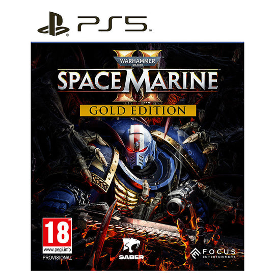 Warhammer 40K: Space Marine II - Argraffiad Aur (PlayStation 5)
