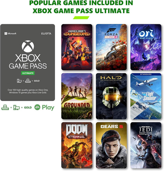 Xbox Game Pass Ultimate - Aelodaeth 3 Mis