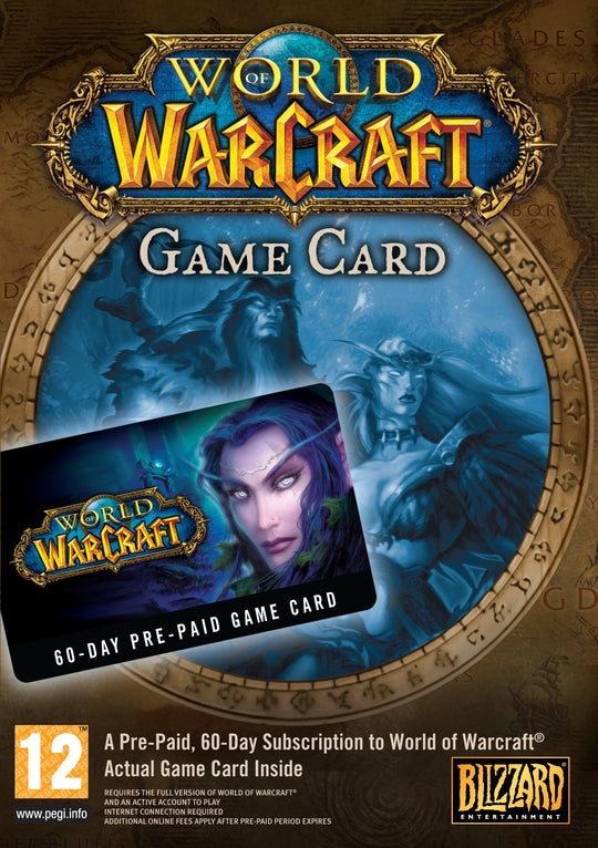 World of Warcraft - 60 Day Pre-paid Game Card (PC)