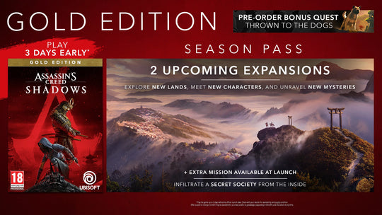 Assassin's Creed Shadows: Gold Edition (PlayStation 5)