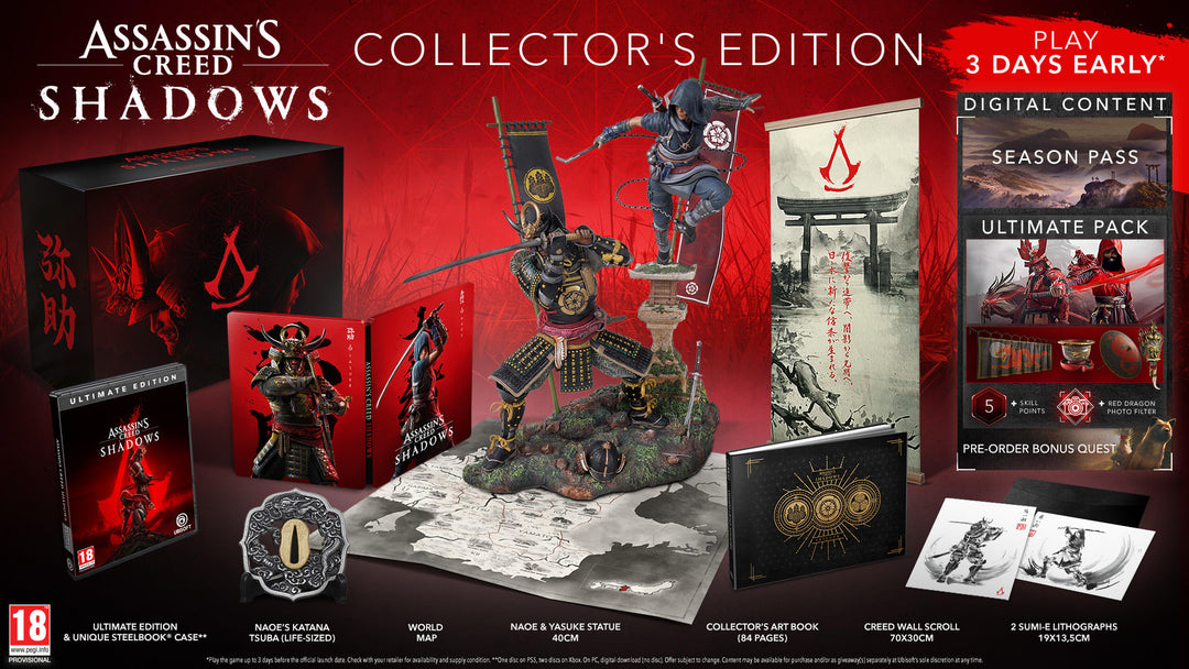 Assassin's Creed Shadows: Collector’s Edition (PlayStation 5)