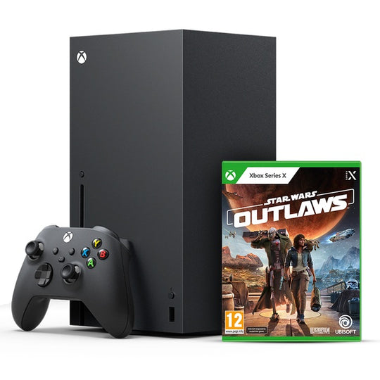 Xbox Series X Console + Star Wars Outlaws