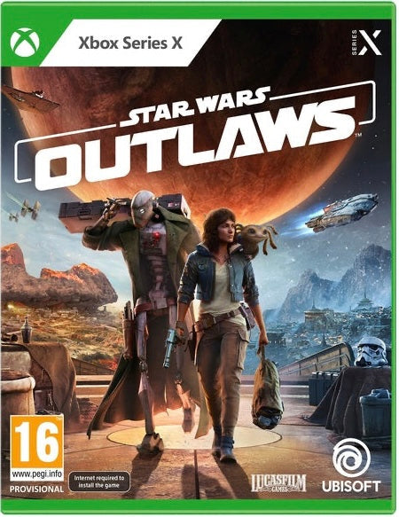 Xbox Series X Console + Star Wars Outlaws