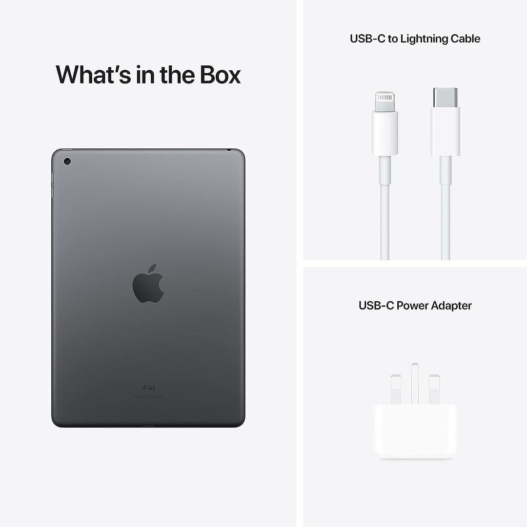 2021 Apple iPad 10.2-modfedd (64GB) - Space Grey 
