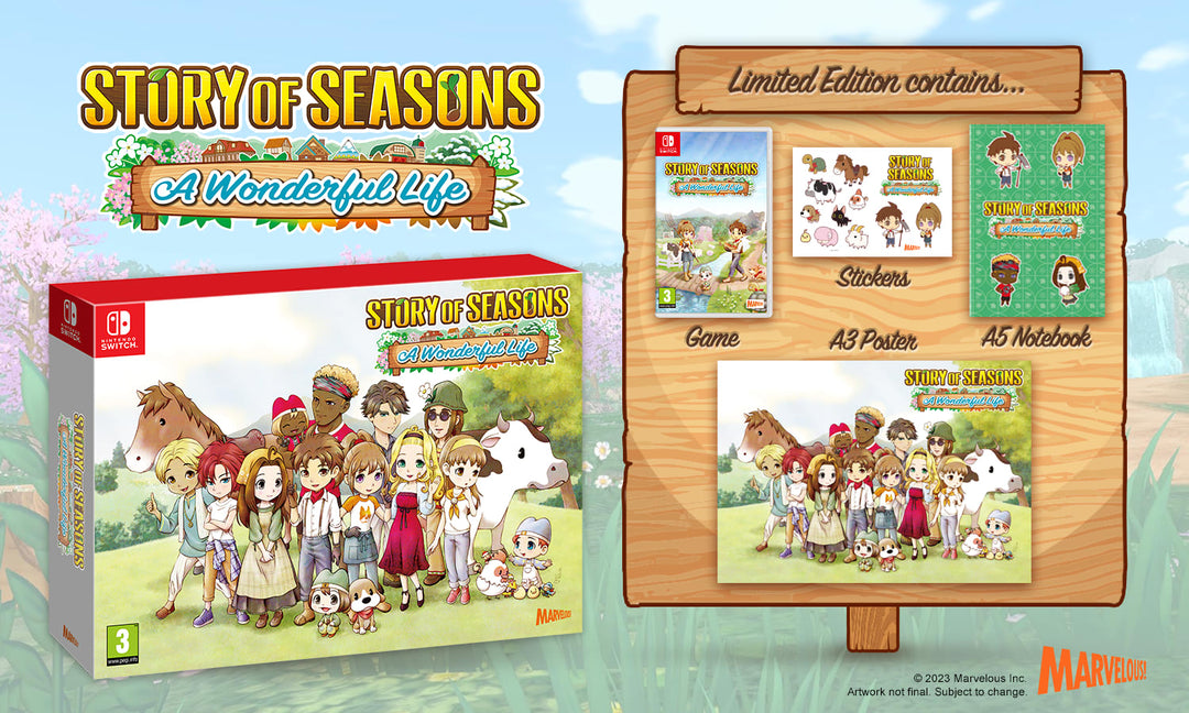 Story of Seasons: A Wonderful Life Limited Edition