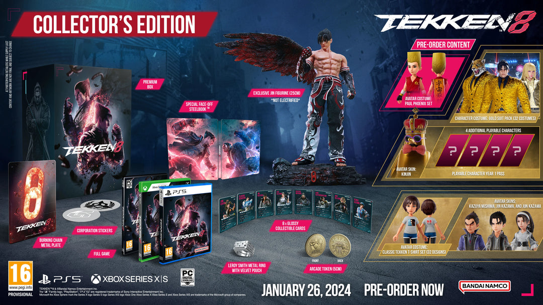 Tekken 8: Collector's Edition (PlayStation 5)