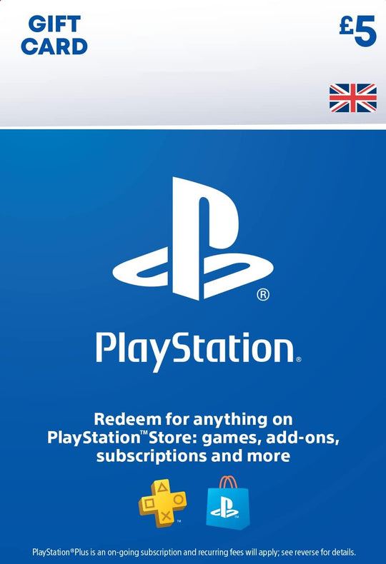 Cerdyn Rhodd PlayStation £5