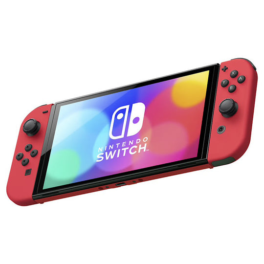 Nintendo Switch - Model OLED - Argraffiad Coch Mario 