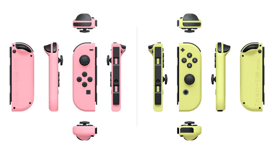 Nintendo Switch Joy-Con Pair: Pastel Pink & Yellow