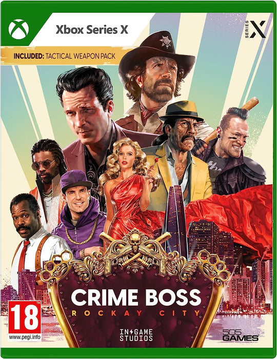Boss Trosedd: Rockay City (Cyfres Xbox X) 