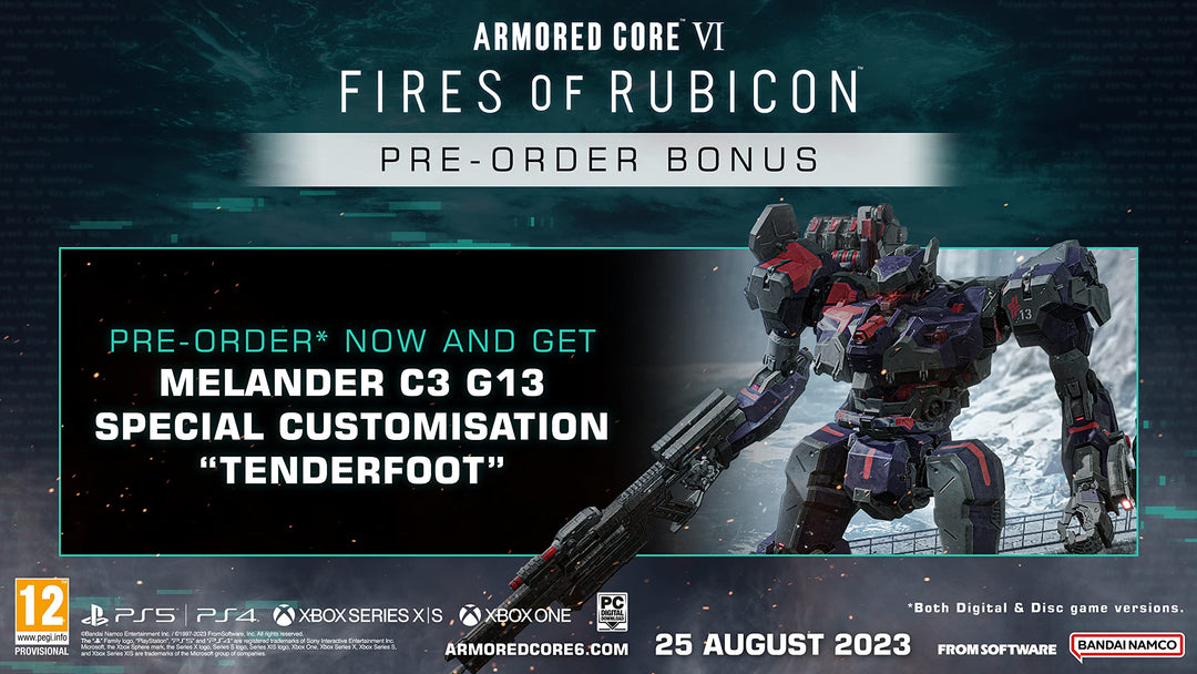 Armored Core VI: Fires of Rubicon Launch Edition (PlayStation 4)