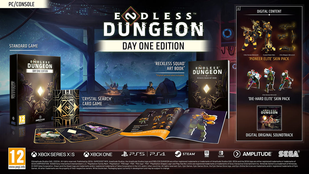 Dungeon ENDLESS™: Rhifyn Diwrnod Un (Cyfres Xbox X) 