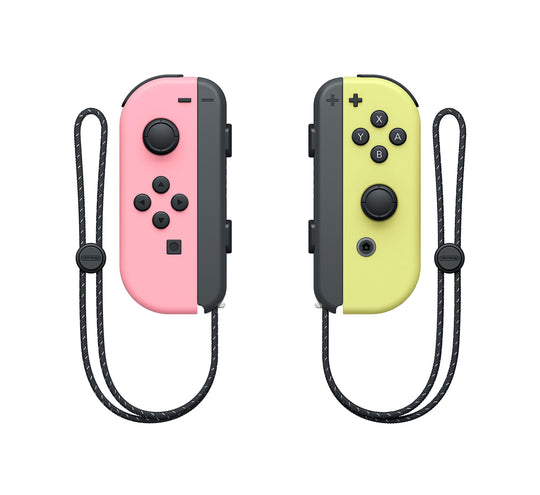 Nintendo Switch Joy-Con Pair: Pastel Pink & Yellow