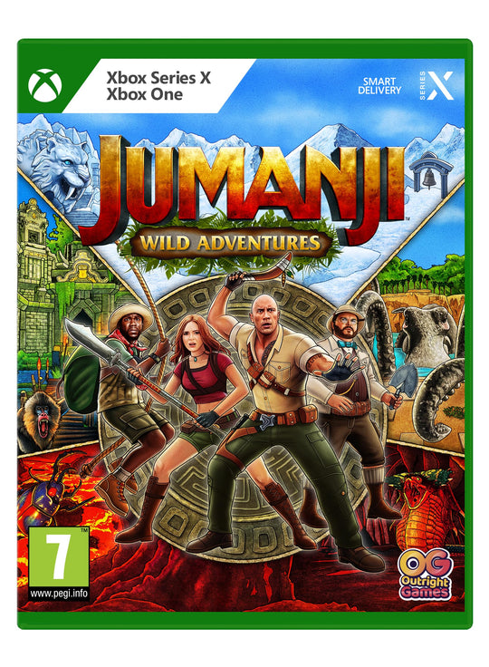 Jumanji: Anturiaethau Gwyllt (Cyfres Xbox X) 