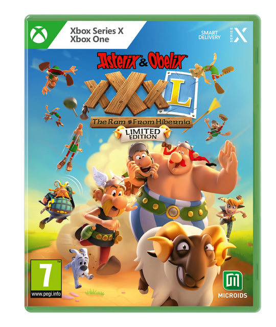 Asterix &amp; Obelix XXXL Yr Hwrdd o Hibernia LE (Cyfres Xbox X)