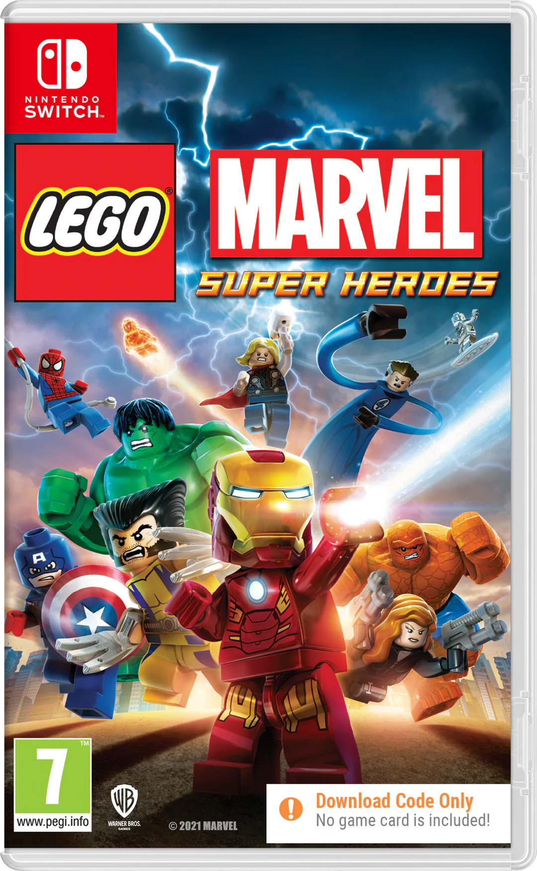 LEGO Marvel Superheroes Switch Case Bundle