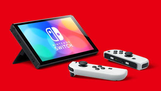 Nintendo Switch (Model OLED) - Neon Glas / Neon Coch