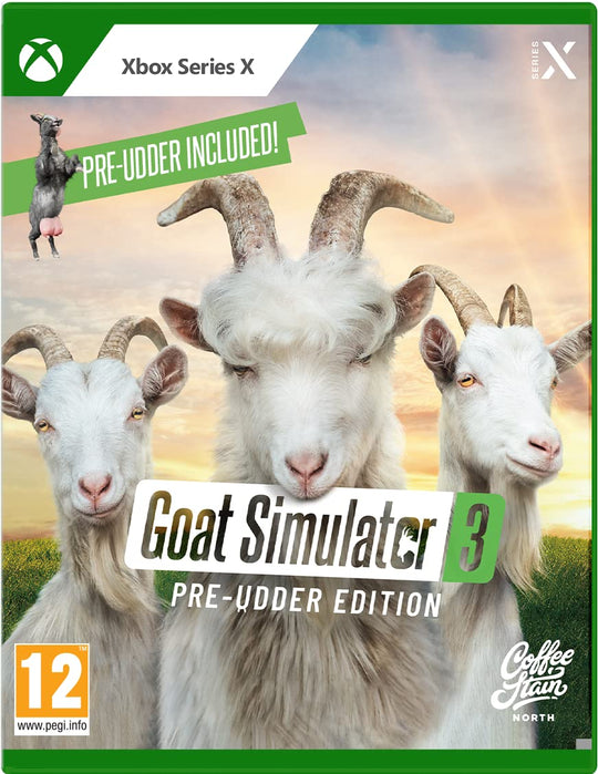 Goat Simulator 3 Rhifyn Cyn y Gadair (Cyfres Xbox X)
