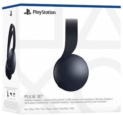 Clustffonau Di-wifr Pulse 3D - Du (PlayStation 5)