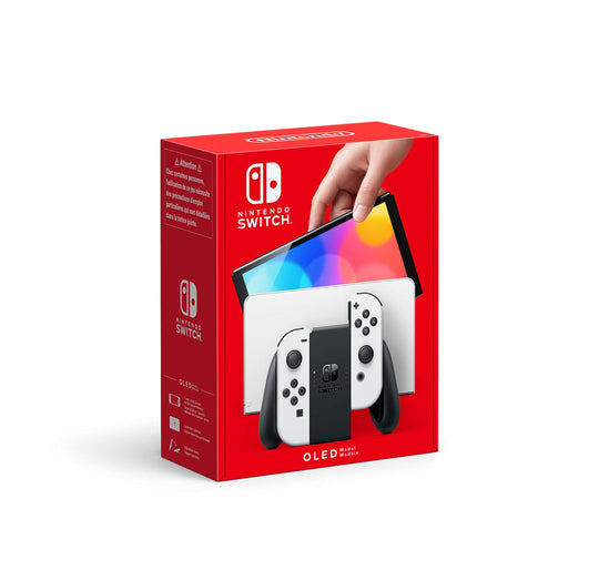 Nintendo Switch (OLED Model) White + Pokémon Scarlet