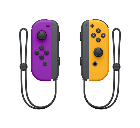Switch Joy-Con Pair: Neon Purple/ Neon Orange