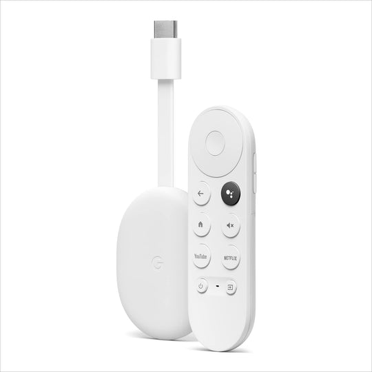 Chromecast with Google TV (4K) - Snow