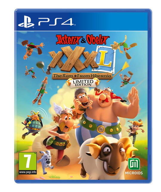 Asterix &amp; Obelix XXXL Yr Hwrdd o Hibernia LE (PlayStation 4)