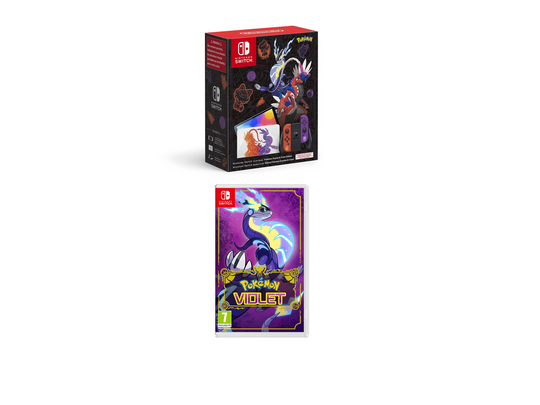 Nintendo Switch – OLED Model Pokémon Scarlet and Violet Edition + Pokémon Violet