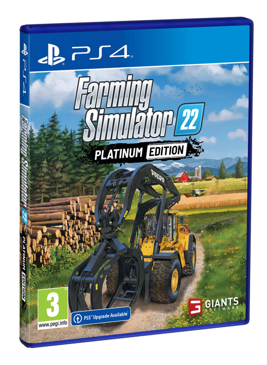 Farming Simulator 22: Platinum Edition (PlayStation 4)