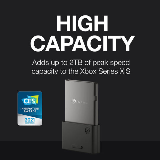 Cerdyn Ehangu Seagate ar gyfer Xbox Series XIS - 1TB (Xbox Series X)